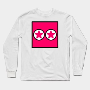 Kubi - the square emoticons - SuperStar Long Sleeve T-Shirt